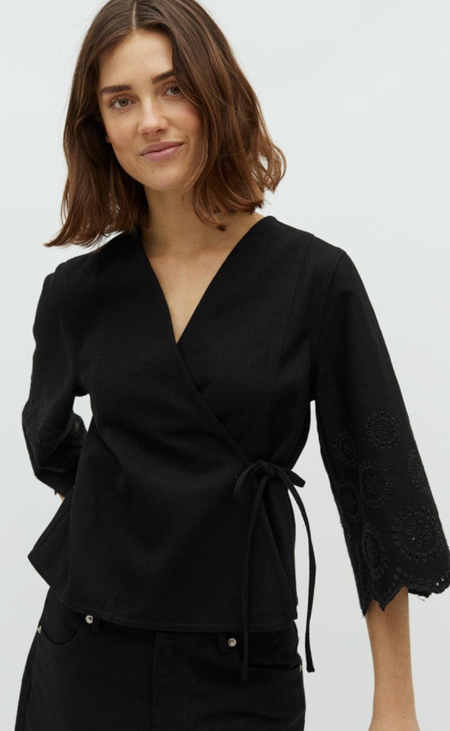 Global Funk Bluse - Sunany-G - Black
