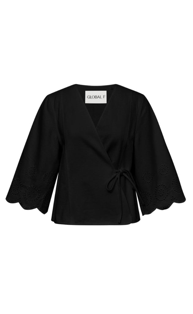 Global Funk Bluse - Sunany-G - Black
