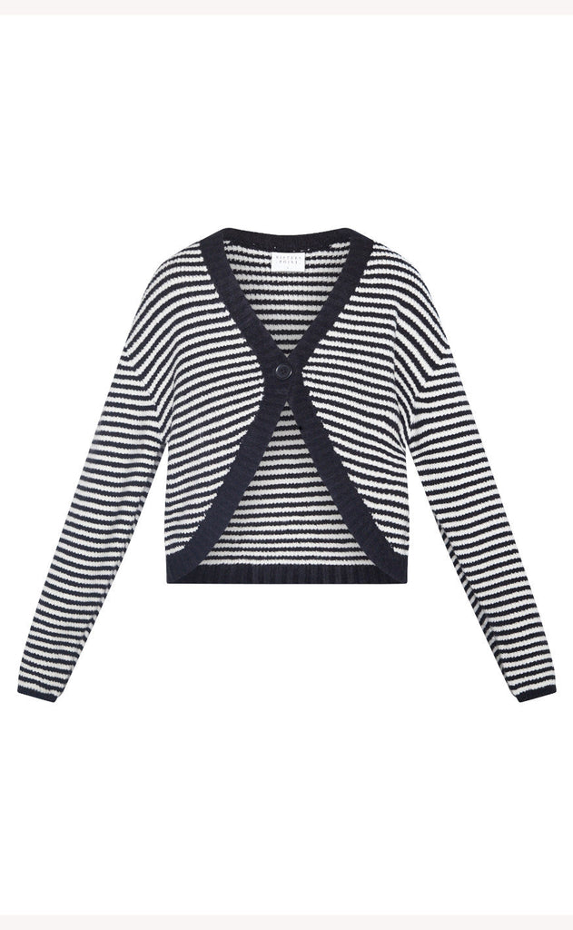 Sisters Point Cardigan - Helva - Black/Cream