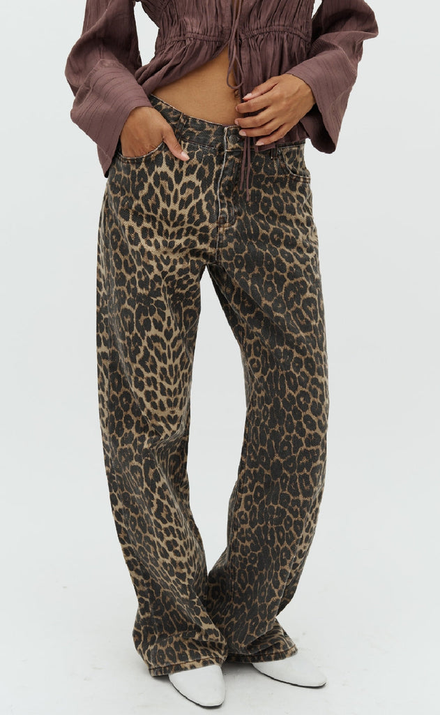 MbyM Bukser - Cadian-M - Leopard Mist