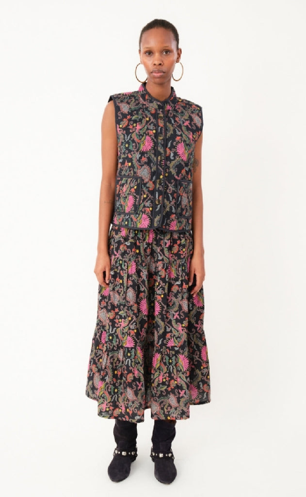 Lollys Laundry Vest - Cairo LL - Flower Print