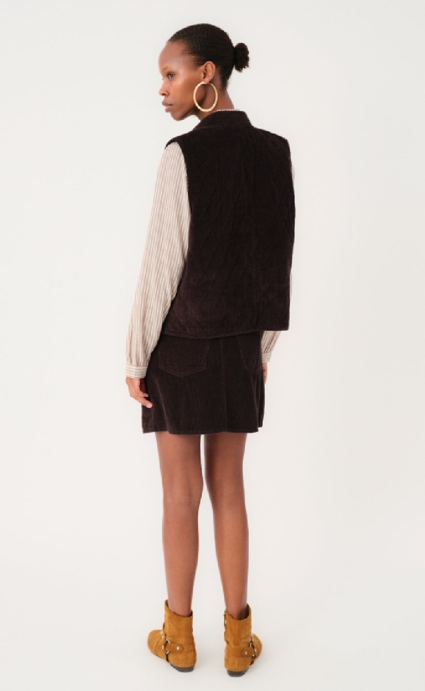 Lollys Laundry Vest - Cairo LL - Dark Makka