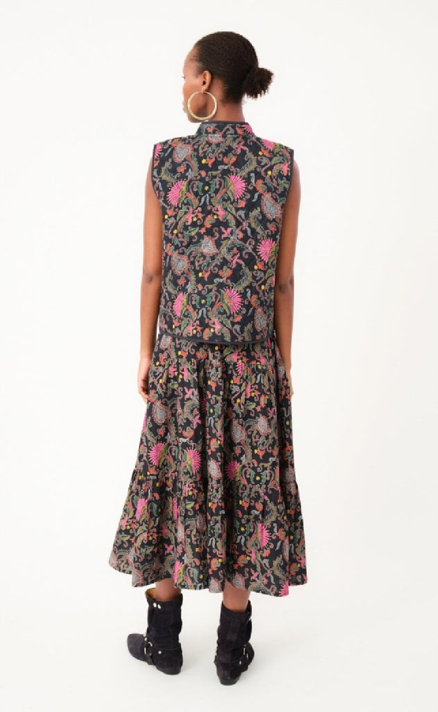 Lollys Laundry Vest - Cairo LL - Flower Print