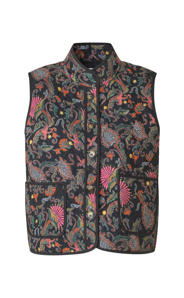 Lollys Laundry Vest - Cairo LL - Flower Print