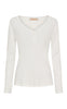 Marta Du Chateau T-Shirt - Calista LS - Panna