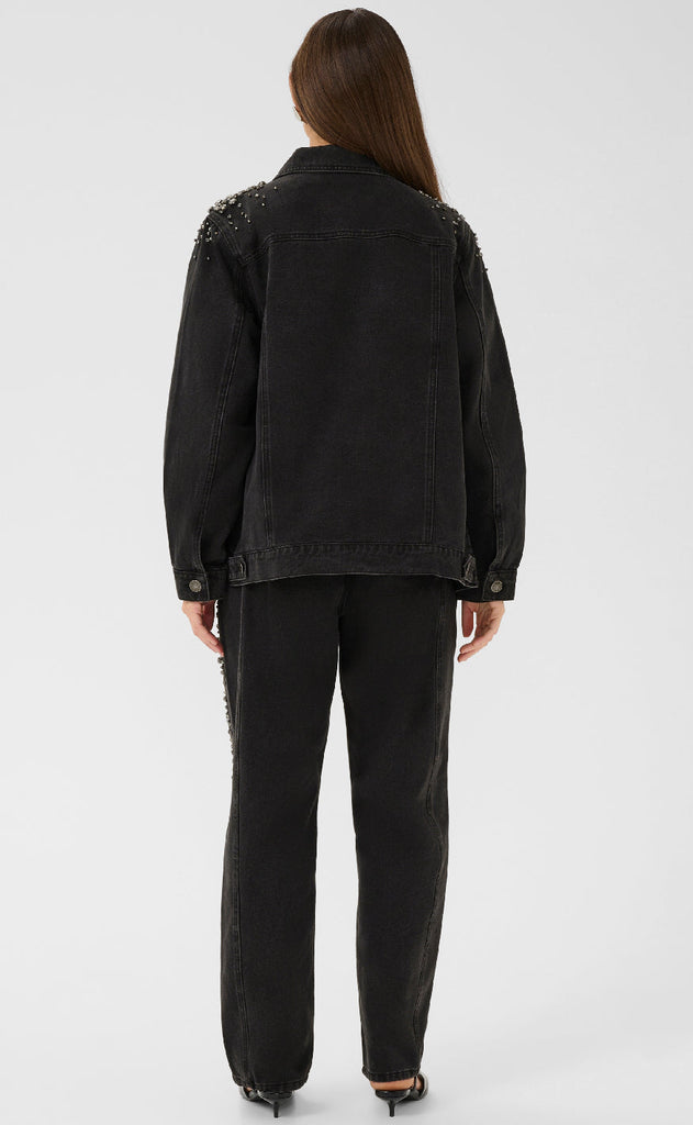 Culture Jakke - Cally - Black Wash