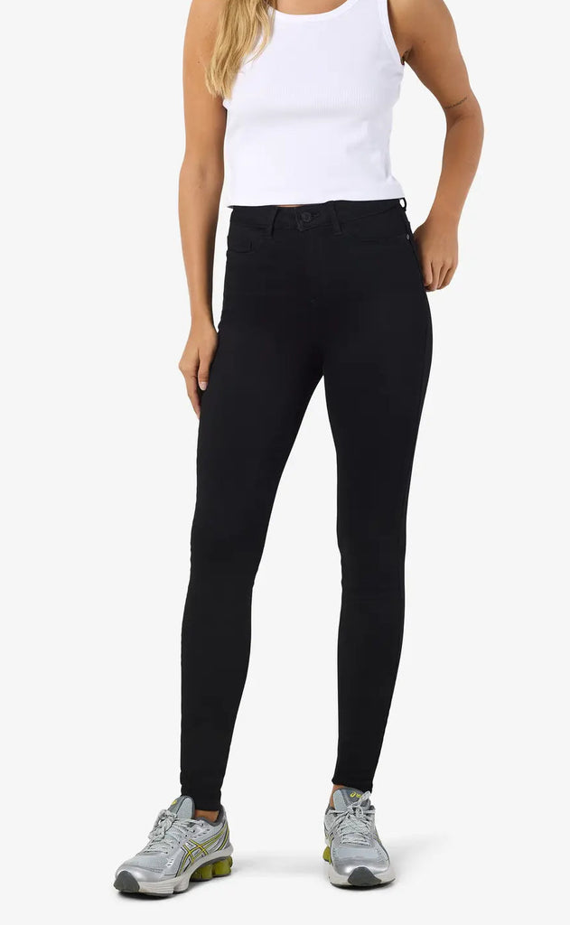 Noisy May Bukser - Callie Skinny - Black Denim