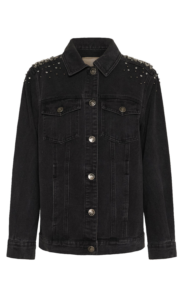 Culture Jakke - Cally - Black Wash