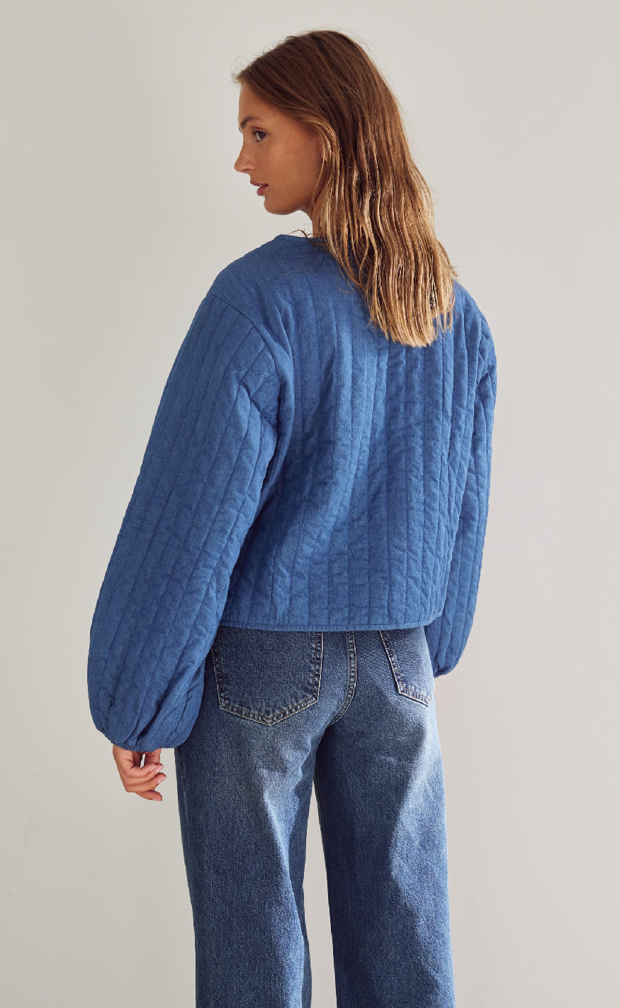 Noella - Lori - Calla Denim Print