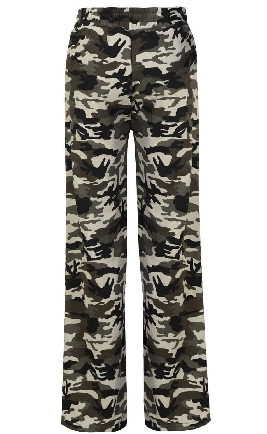 Liberte Bukser - Sue Wide - Camo