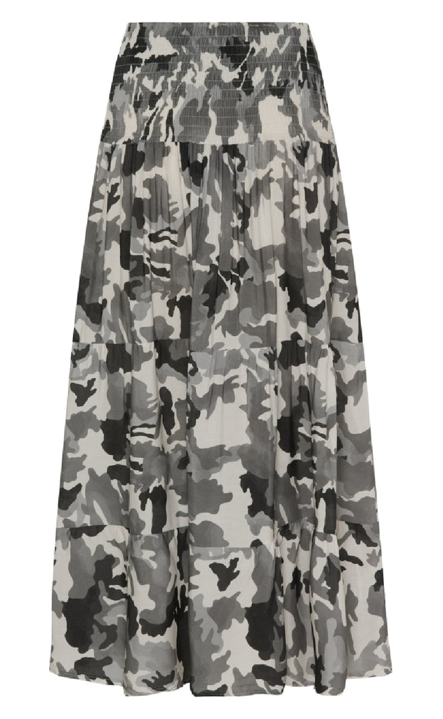 Marta Du Chateau Skjørt - Princess - Grey Camo