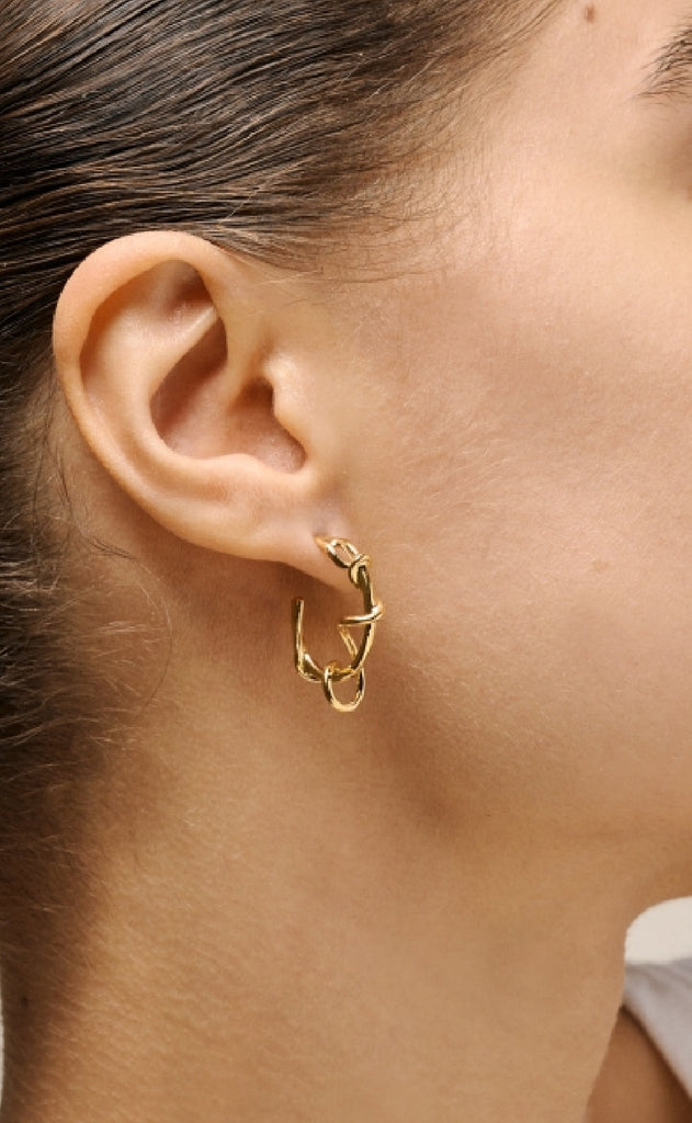 ENAMEL Copenhagen Øreringer - Capella - Gold Colour