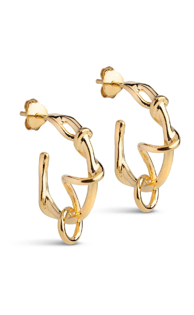 ENAMEL Copenhagen Øreringer - Capella - Gold Colour