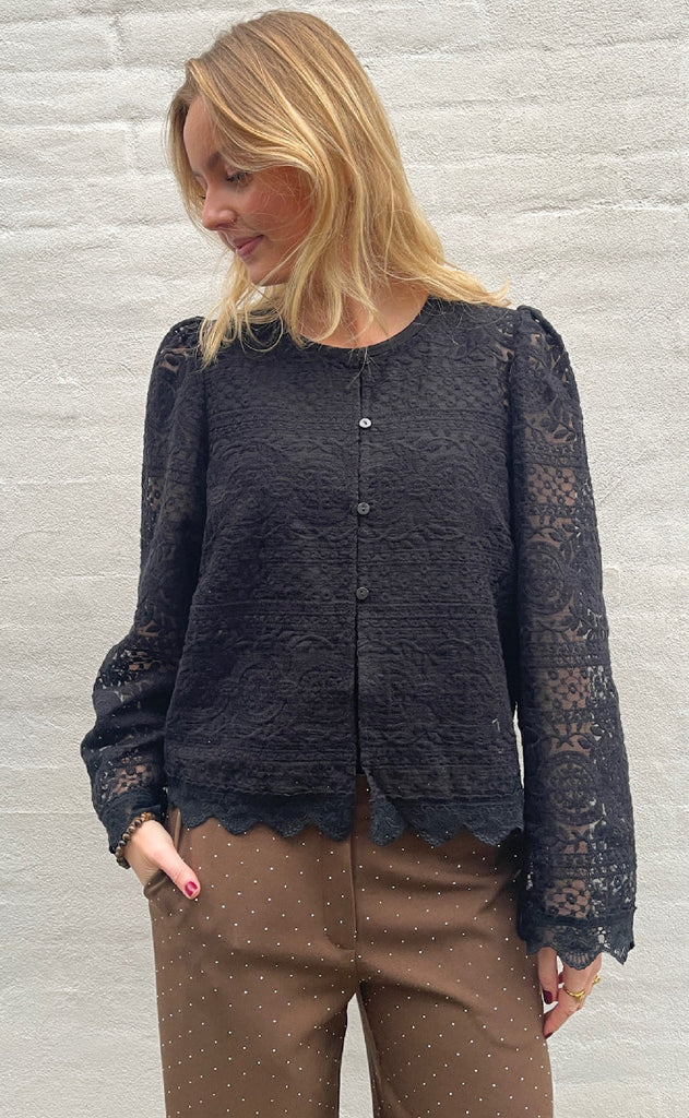 Love & Divine Cardigan - Love1486 - Black