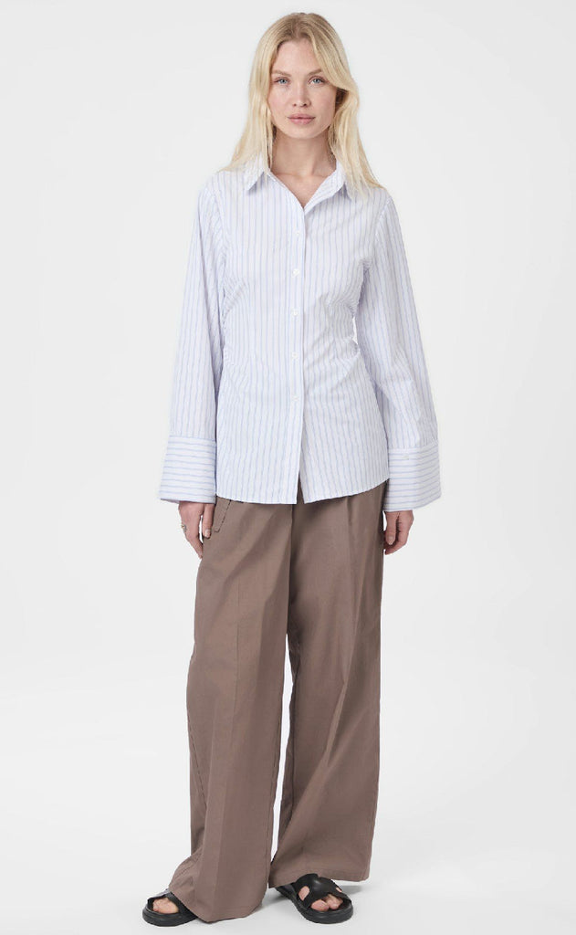 Neo Noir Skjorte - Caroli Slim - White