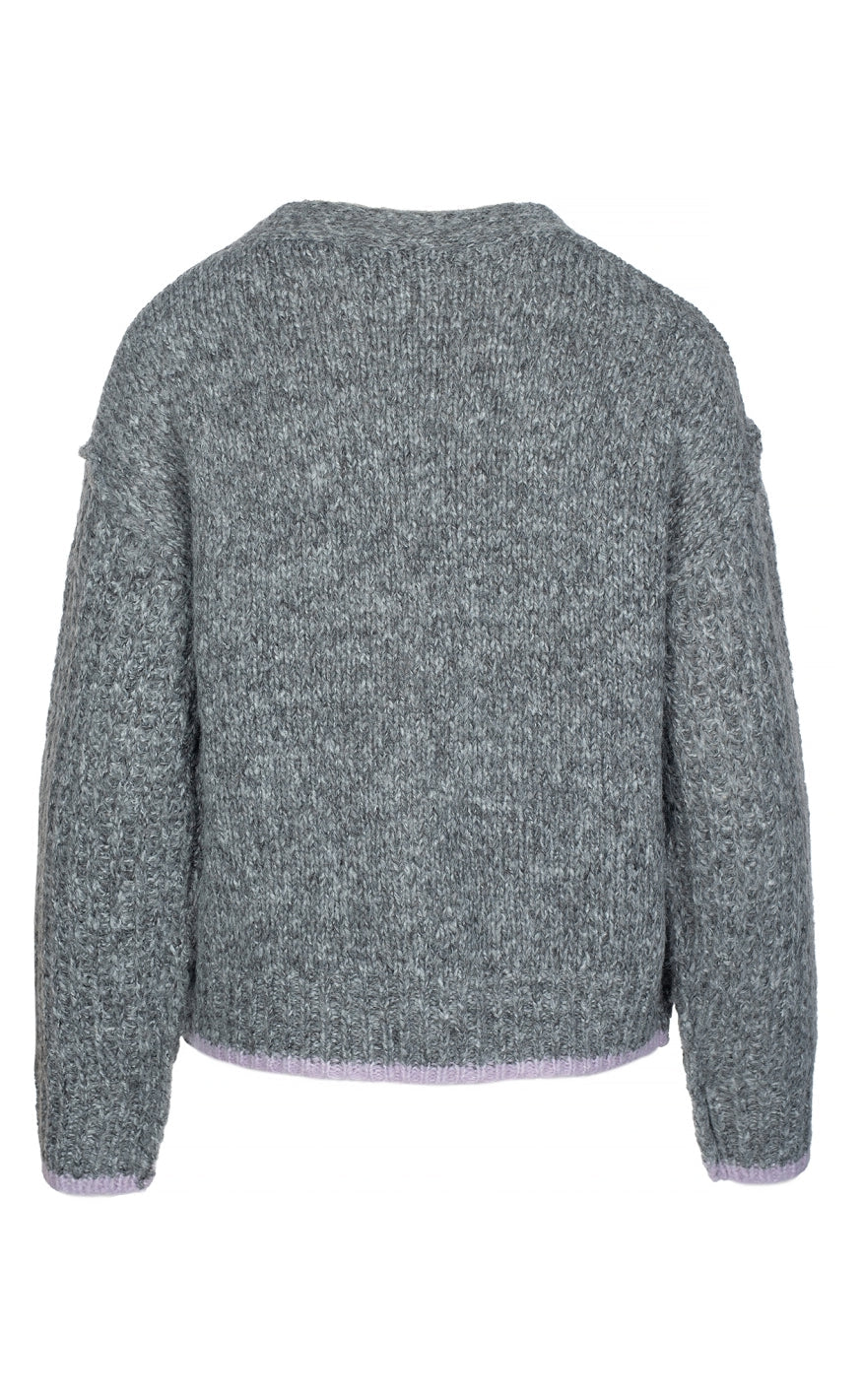 Luxzuz Cardigan - Ellio - Meteorite