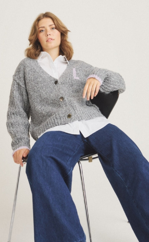 Luxzuz Cardigan - Ellio - Meteorite