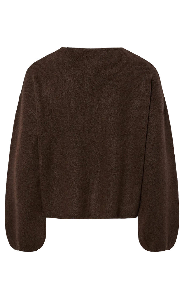 Pieces Cardigan - Junna - Hot Fudge