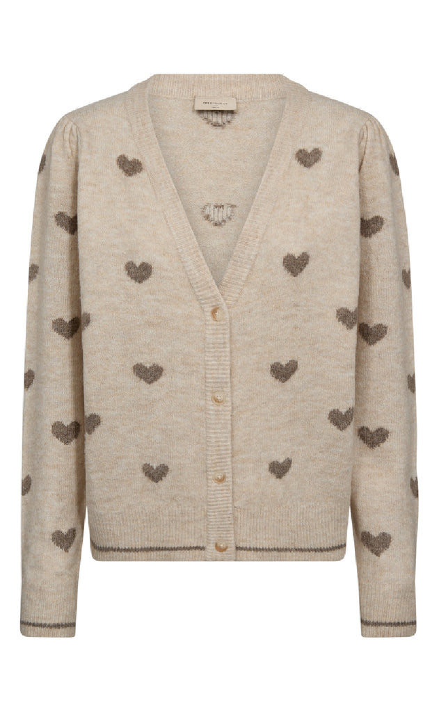 Freequent Cardigan - Faith - Moonbeam Mel w. Desert Mel