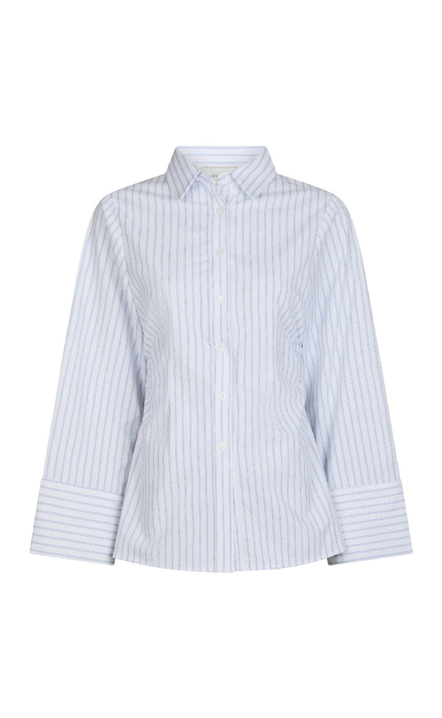 Neo Noir Skjorte - Caroli Slim - White