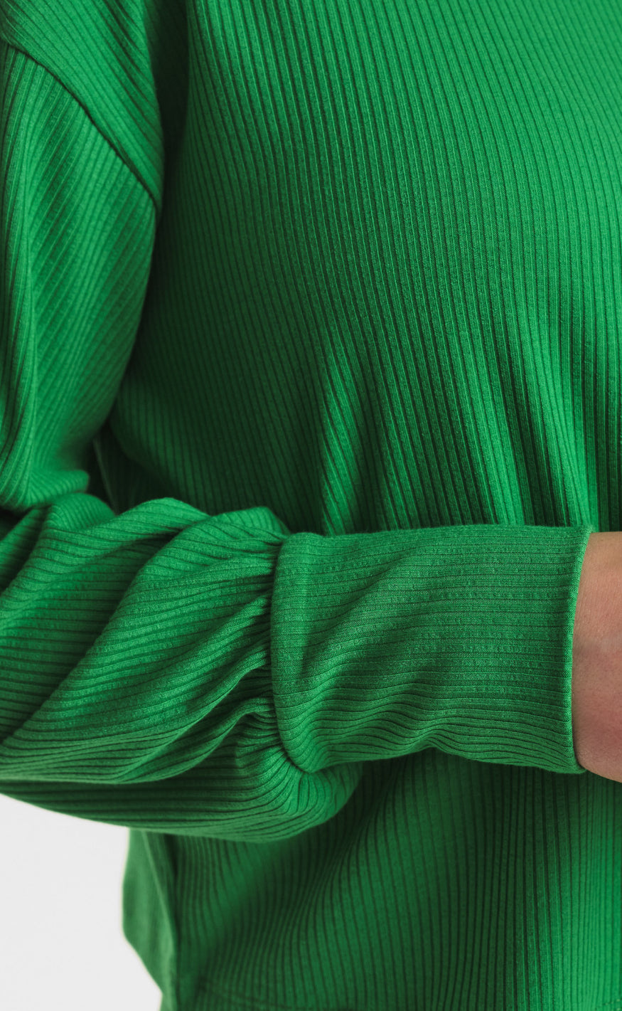 Nümph Bluse - Cadi Crop - Leprechaun