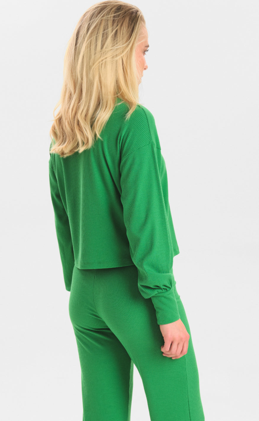 Nümph Bluse - Cadi Crop - Leprechaun