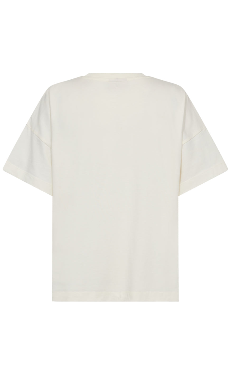 Freequent T-shirt - Carol - Tofu w. Raspberry Rose
