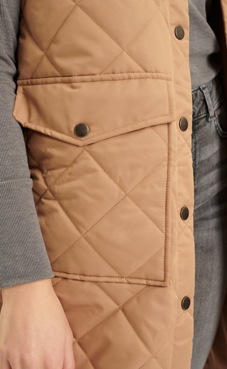 Nümph Vest - Carter - Tannin