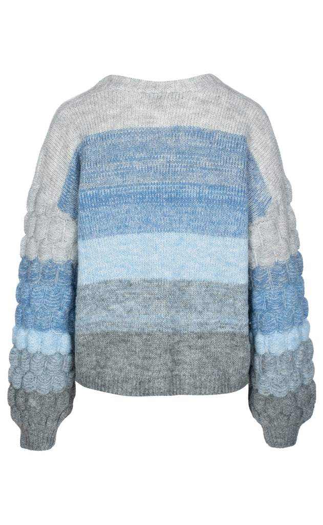 Luxzuz Genser - Calina - Cashmere Blue
