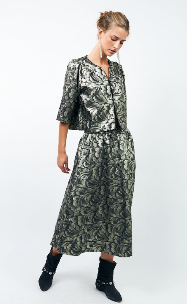 Lollys Laundry Skjørt - Catalina - Silver