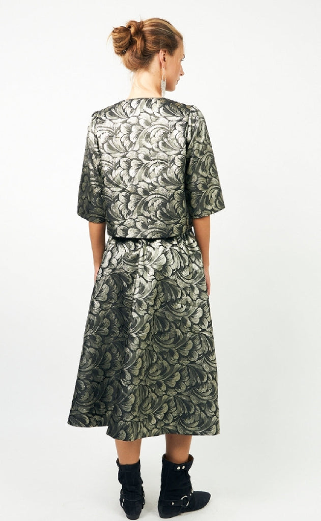 Lollys Laundry Skjørt - Catalina - Silver