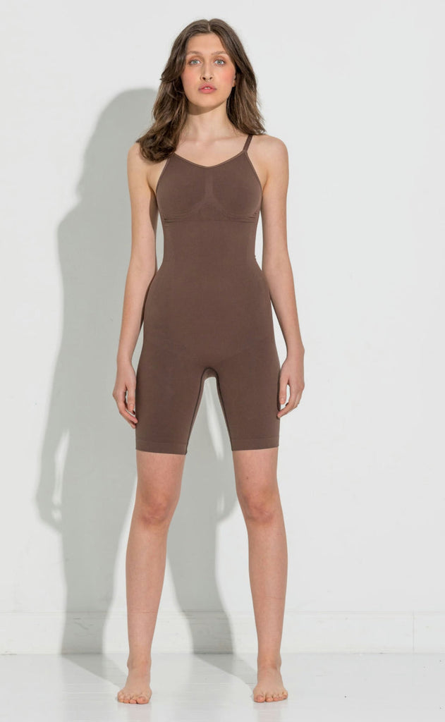 Lykkeland Ateliér Bodysuit - Contour - Chocolate