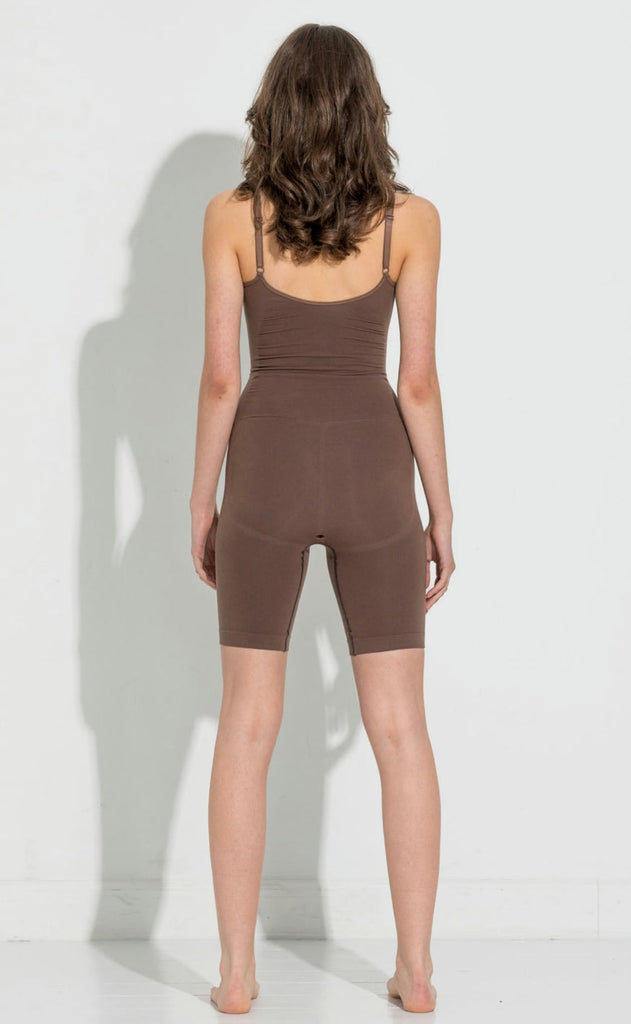 Lykkeland Ateliér Bodysuit - Contour - Chocolate