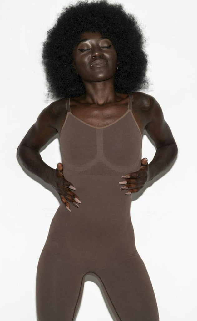 Lykkeland Ateliér Bodysuit - Contour - Chocolate