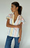 Continue Topp - Christel - Yellow Stripe
