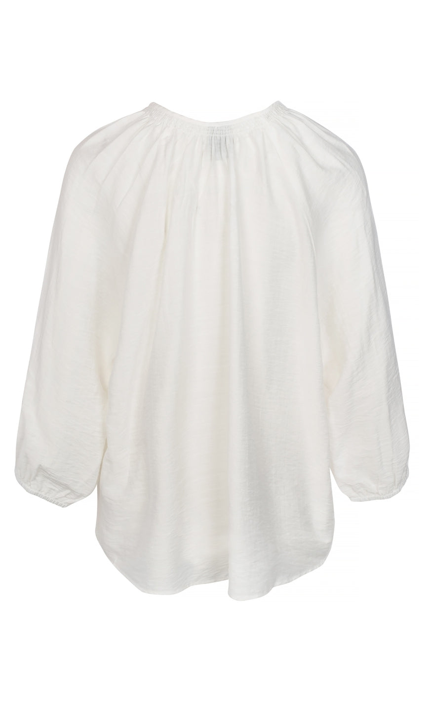 Luxzuz Bluse - Cici - Cream