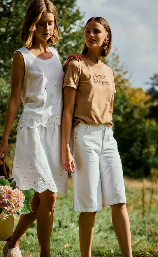 Freequent Shorts - Cilla - Brilliant White