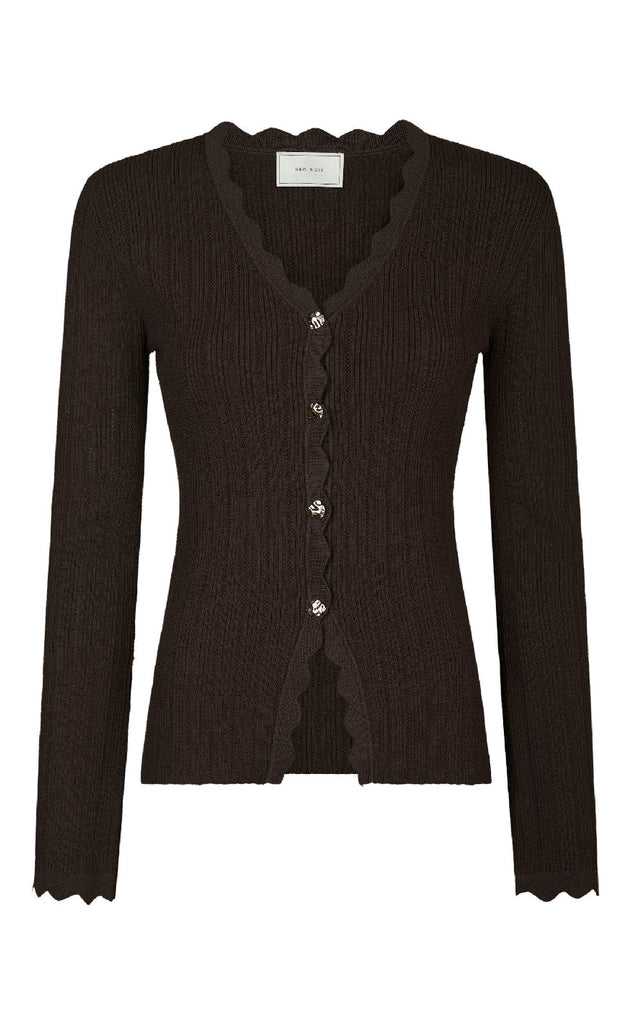 Neo Noir Bluse - Clara Stitch - Dark Brown