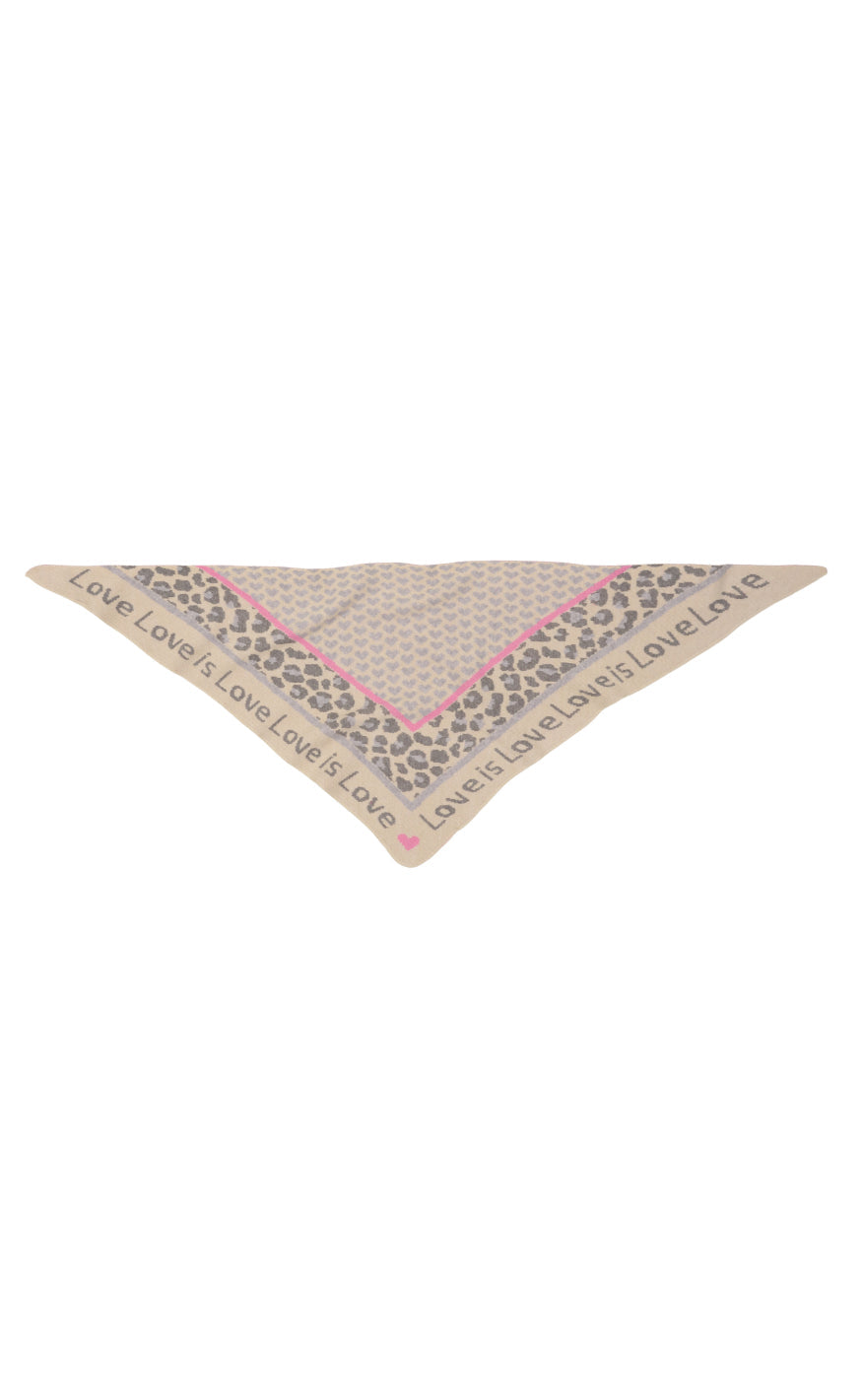 Marta Du Chateau HalsSkjerf - Clio - Grey/Pink