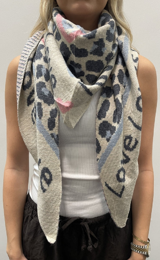 Marta Du Chateau Skjerf - Clio - Sky Blue