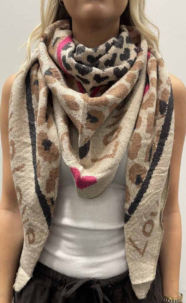 Marta Du Chateau Skjerf - Clio - Khaki