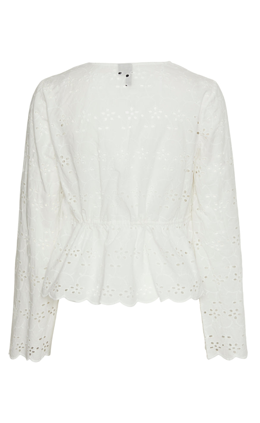 PIECES Topp - Armorine - Cloud Dancer