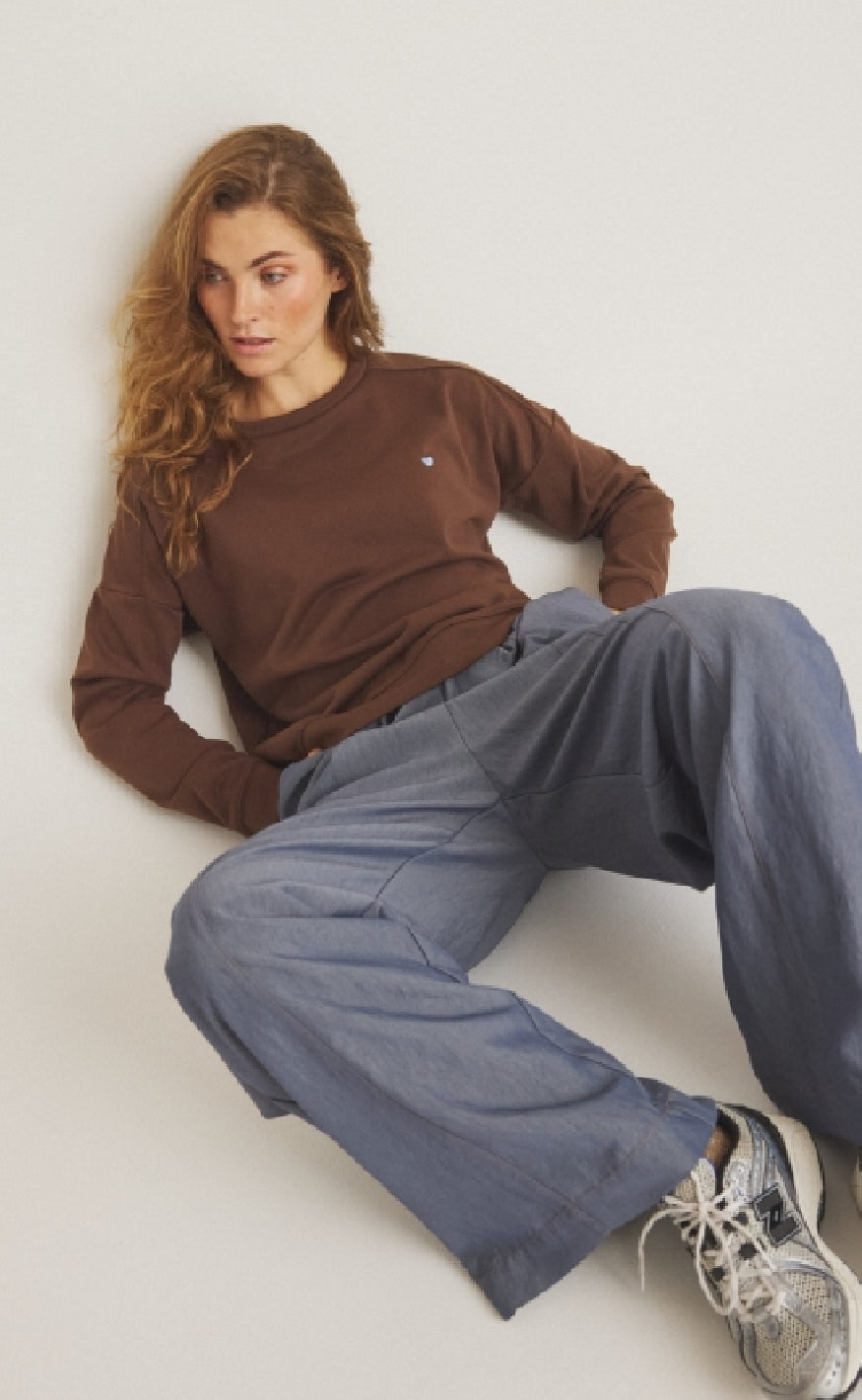 Luxzuz Sweatshirt - Jeanie - Cocoa Brown