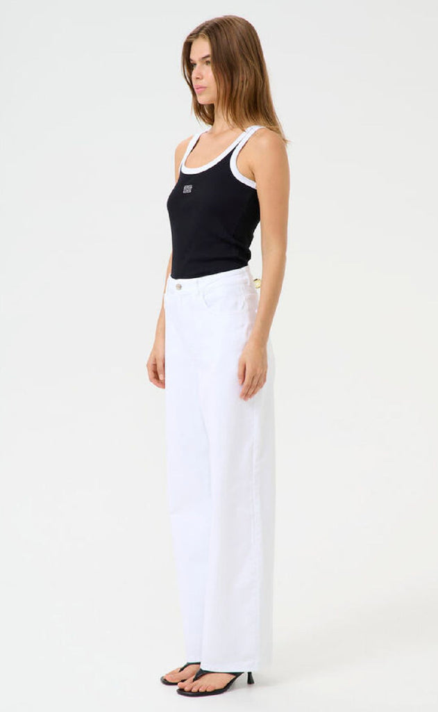 Gestuz Topp - Drew Contrast - Black
