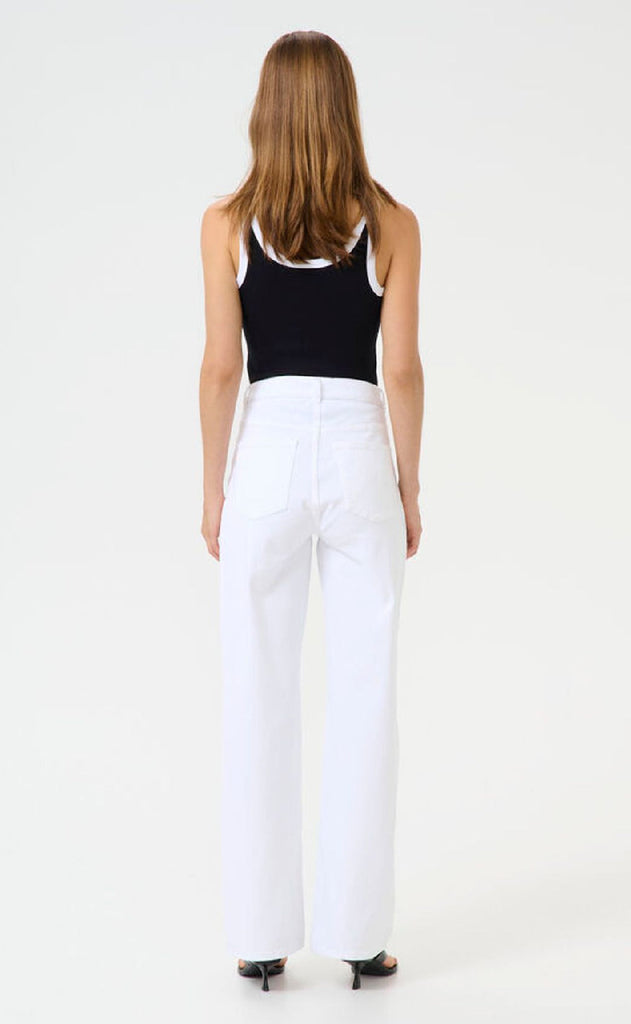 Gestuz Topp - Drew Contrast - Black