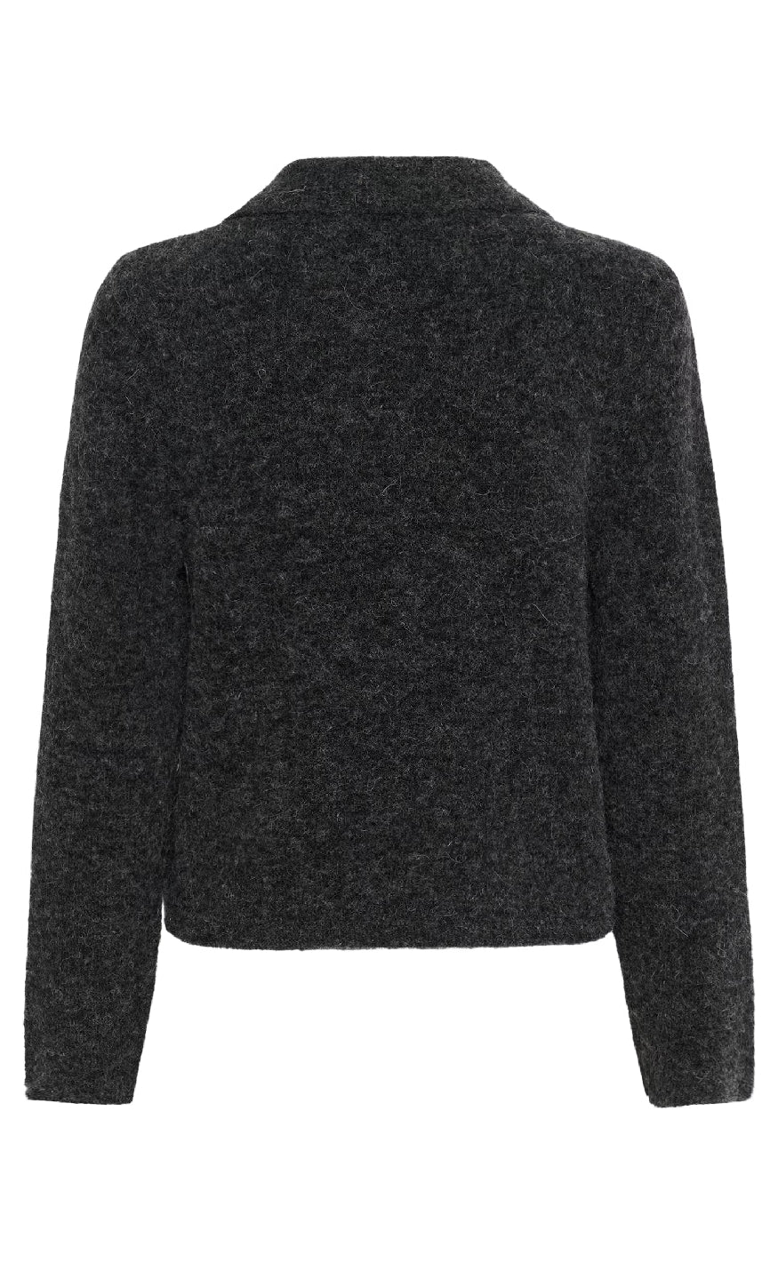 Gestuz Pullover - Alpha - Charcoal Melange