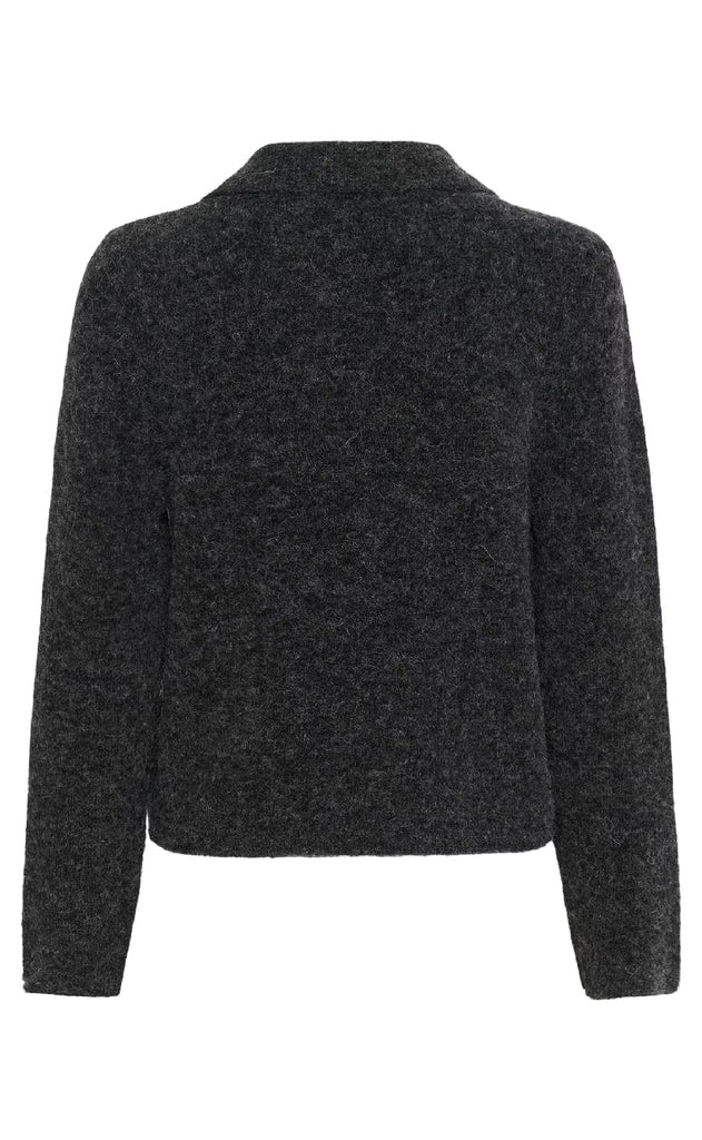 Gestuz Pullover - Alpha - Charcoal Melange