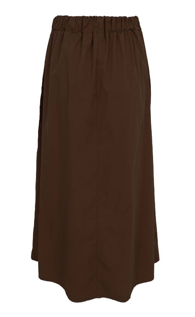 Black Colour Skjørt - Abbie - Coffee