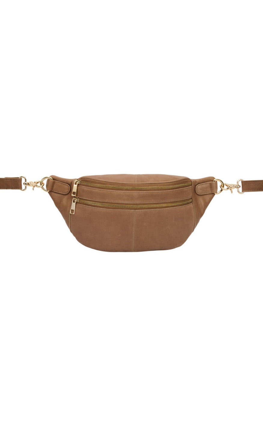 Tim & Simonsen Veske - Astrid Bumbag - Coffee