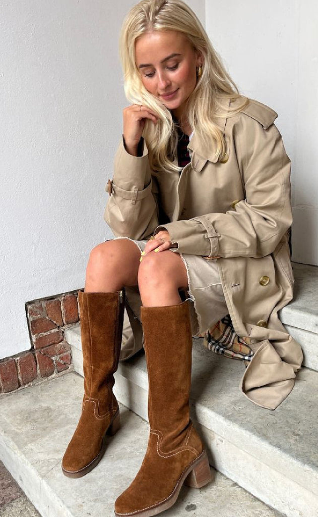 Copenhagen Shoes Støvler - Moves And Me - Cognac